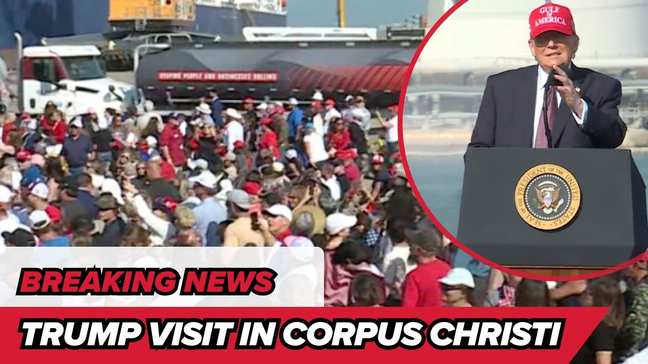 Corpus Christi: Trump supporters gather as water and energy take center stage