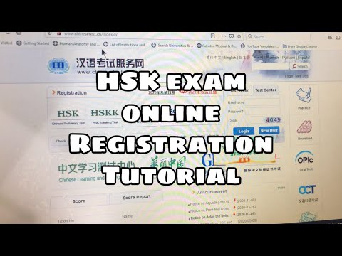 How To Apply For HSK Exam | Online Registration | Chinesetest.cn