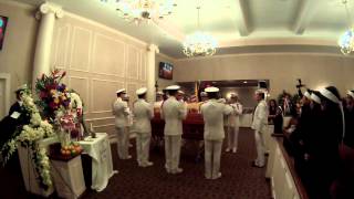 flag draping