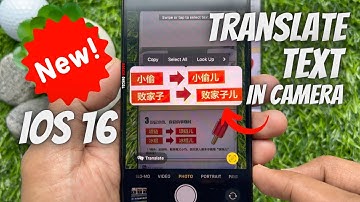 How to Translate Text in the Camera App on iPhone (iOS16)