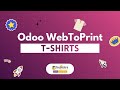 Odoo T-Shirt Personalizer | Print-on-Demand Customization Tool | Web-to-Print Customization Studio