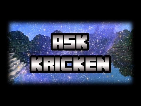 Ask Kricken #7- I SAW A GHOST? O.O