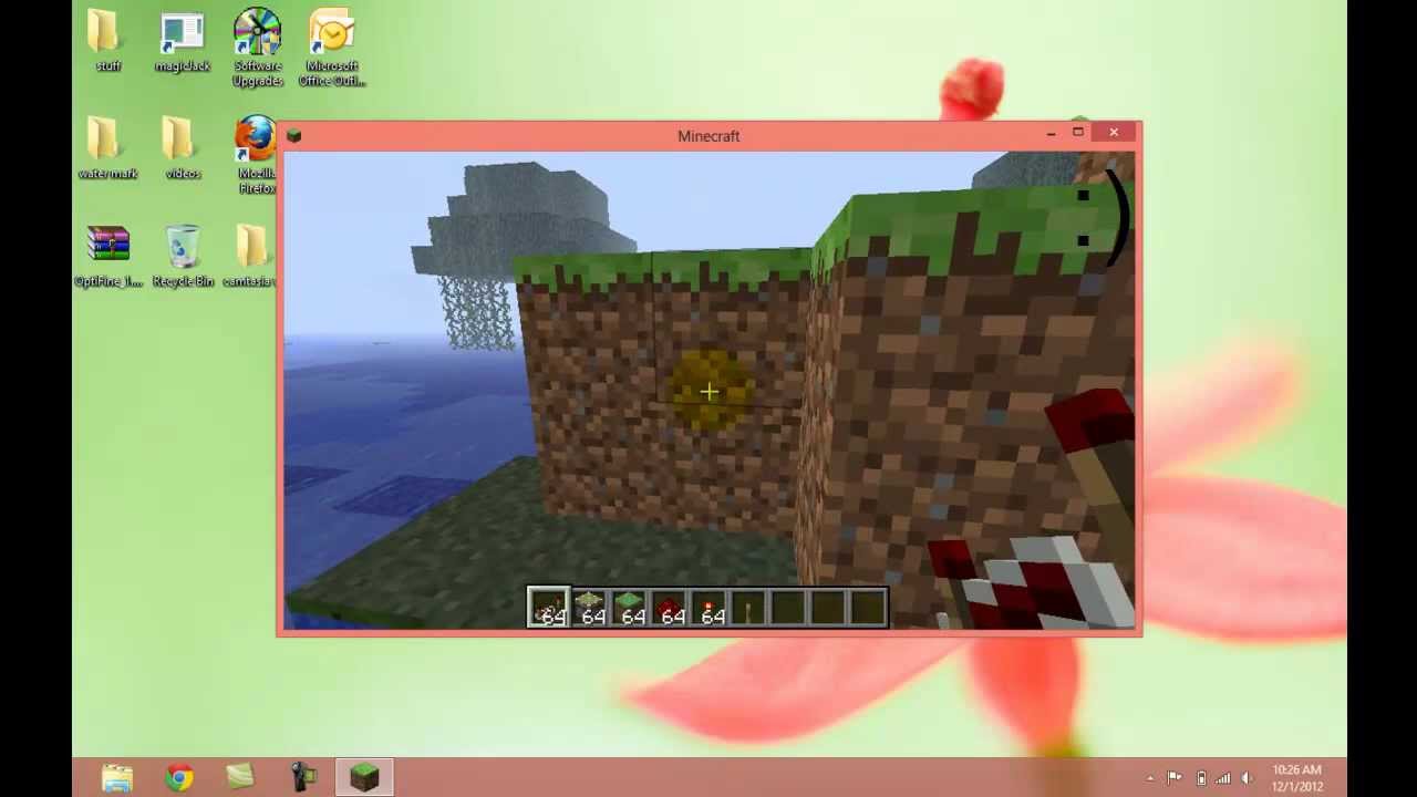 How to play minecraft on windows 8(intel user's only 