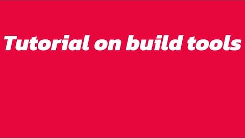 Ro scale sandbox tutorial video of build tool