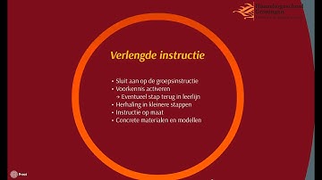 Tutorial IGDI model, Pedagogische Academie, Hanzehogeschool Groningen.