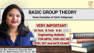 Some Examples of Cyclic subgroups - Chapter 2 - Lecture 13