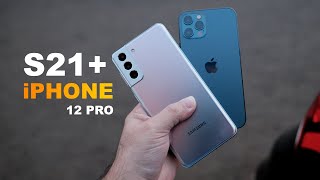 Samsung Galaxy S21 Plus Vs iPhone 12 Pro - This is interesting! (Hindi)