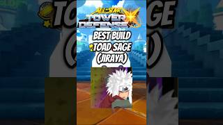 Toad Sage (Jiraya) Best Build Skill Tree Trait ASTDX #allstartowerdefensex #roblox #shorts