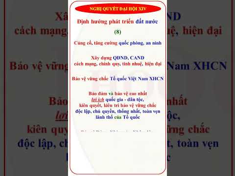NQĐHXIV - Định hướng 8/12