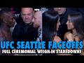 UFC Seattle full card final faceoffs: Israel Adesanya vs. Joe Pyfer