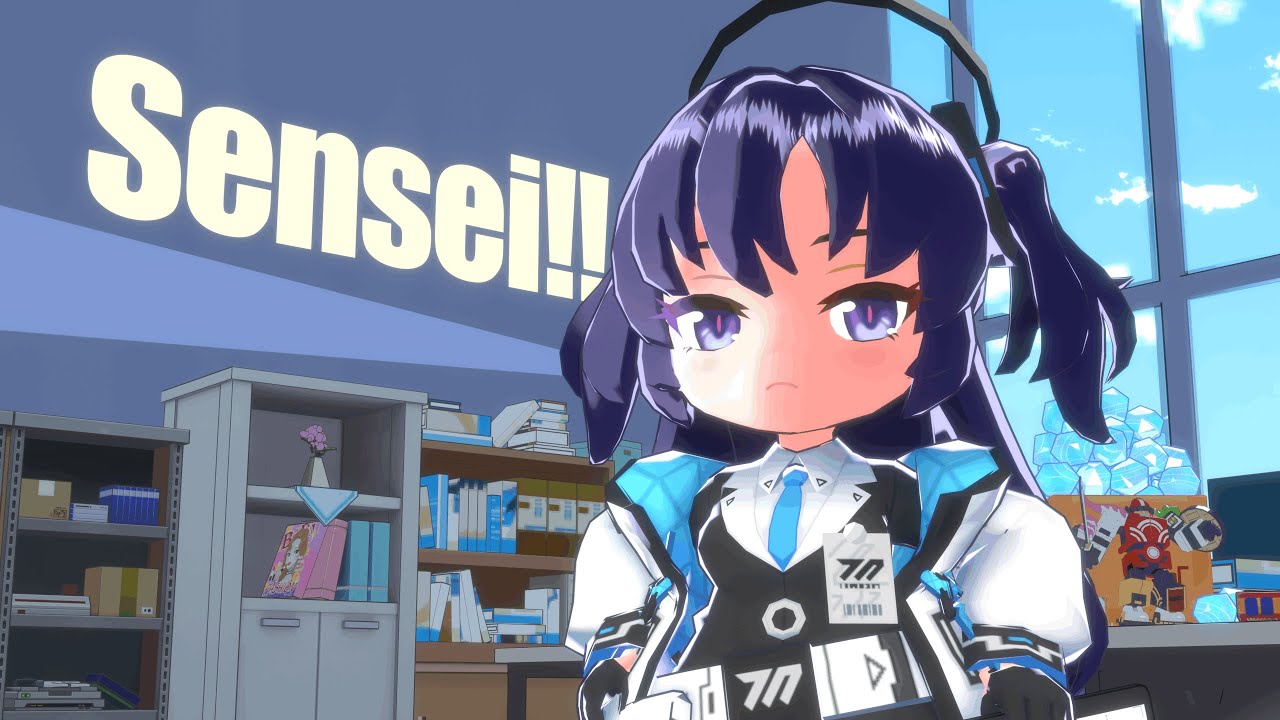 Yuuka was dispirited after watching this..........