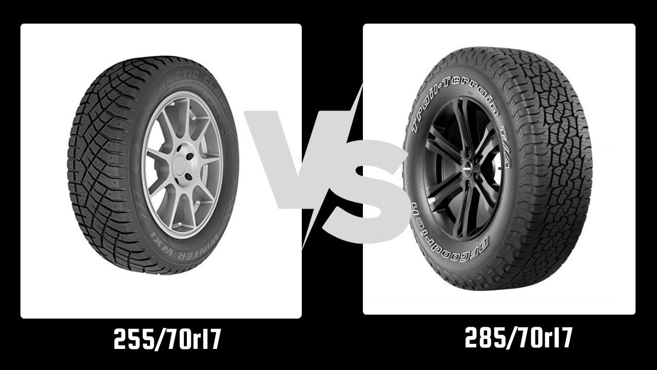Tire Size 255/70r17 vs 285/70r17 - YouTube
