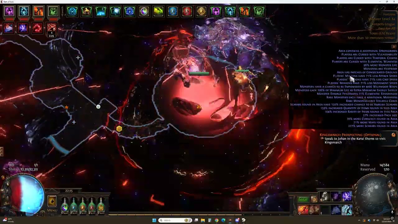Elementalist Temporal Chains T17 Fortress Scara Risk/4K wisps  3.27