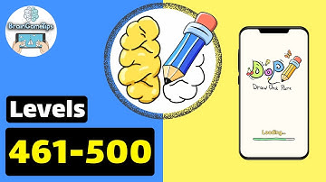 DOP: Draw One Part Levels 461-500 (New Update) Walkthrough