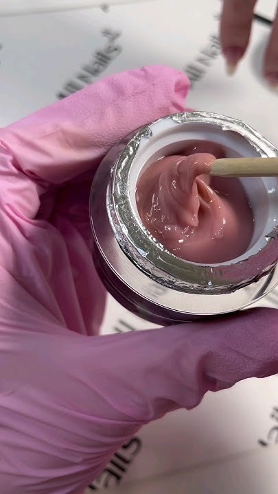 КАК РАБОТАТЬ С ГЕЛЕМ ЖЕЛЕ. МОДЕЛИРОВАНИЕ НОГТЕЙ ГЕЛЕМ. #маникюр #nail # ...