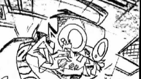 Invader Zim Deleted Scene - Rat Dib  Animatic!
