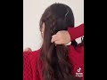Try this cute hairstyle