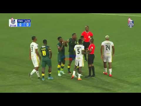 TAZAMA JINSI KADI NYEKUNDU ILIVYOPATIKA YANGA VS AZAM FT. YNGA 0:1 AZAM