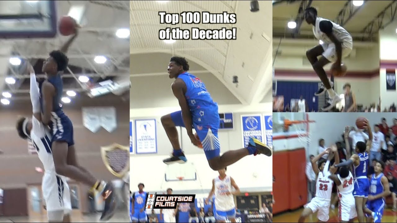 Courtside's Top 100 DUNKS of The Decade!