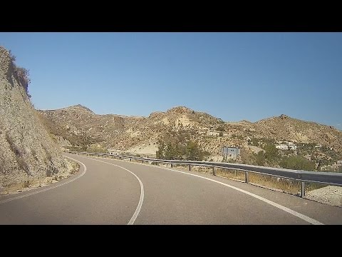 Spain: A-1102 to Sorbas (Andalusia)