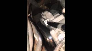 1999 Saab 9-5 Alternator Removal Part 1