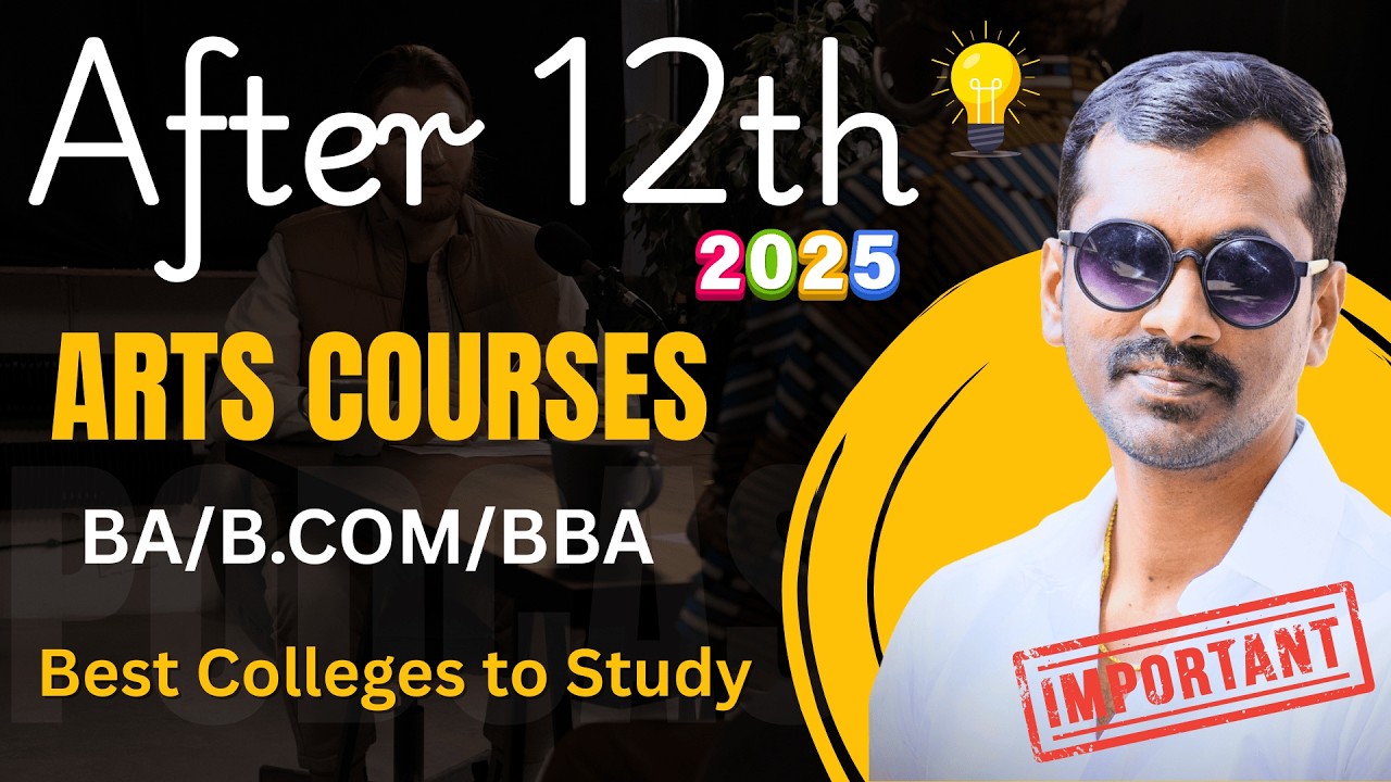 Best 10 Arts Courses After 12th in Tamil Nadu 2025 🔥| High Salary Jobs ...