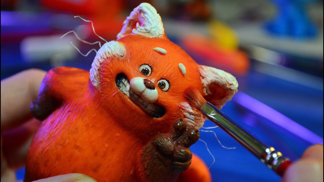 Como hacer Turning Red con porcelana fría