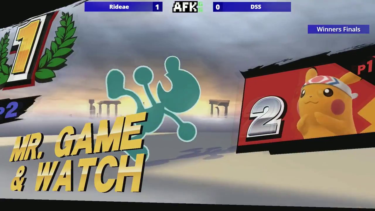 Smash 4 - Rideae (Pikachu) vs DSS (GnW) - Winners Finals