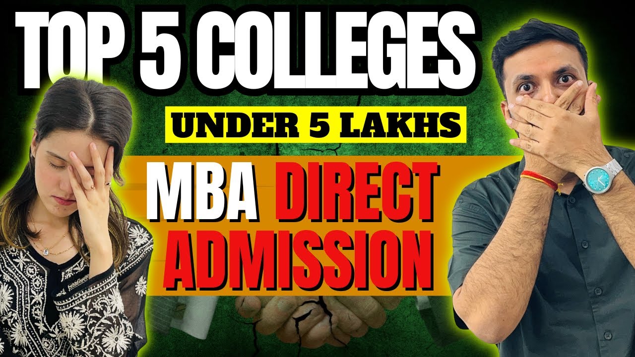 Direct MBA Admission Under ₹5 Lakh in Delhi NCR | Best Colleges Without ...