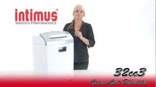 Intimus 32cc3 Cross-Cut Shredder
