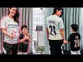 Kareena Kapoor Khan flaunting her baby bumb with son Taimur and shares his reaction on her pregnancy