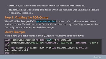 A Comprehensive Guide to Counting Daily Machine Installations in PostgreSQL