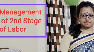 Management of second stage of labor