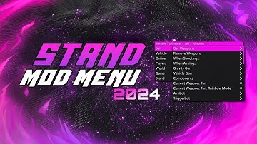 GTA 5 ONLINE STAND - MOD MENU | FREE MOD | 2024