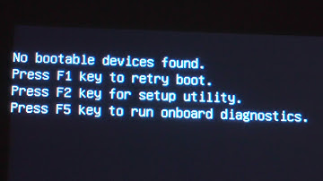 How to fix No bootable devices found, F1 retry, F2 Setup (Dell Latitude E7440 laptop, UEFI/Legacy)