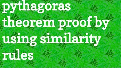 Pythagoras theorem proof /Baudhayana theorem/10th maths AP&TS syllabus/CBSE /ICSE/most important Que