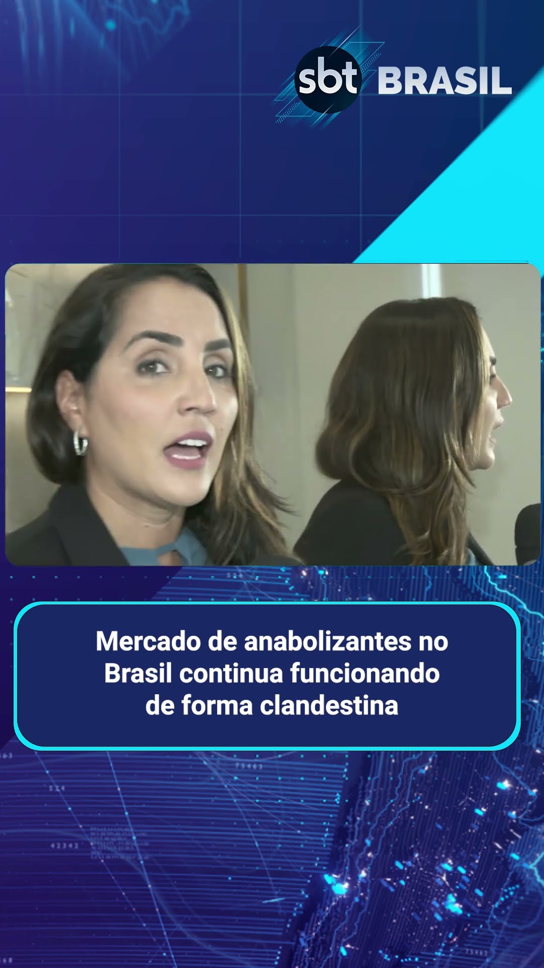 Mercado de anabolizantes no Brasil continua funcionando de forma clandestina | SBT Brasil (15/01/25)