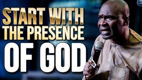 Start Your Day Seeking The Presence & Power Of God | Learn This in 2025 | Apostle Joshua Selman