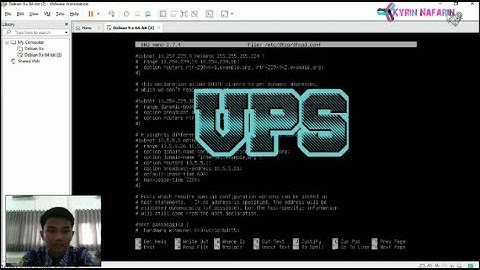 Instalasi ,Konfigurasi dan Pengujian Virtual Private Server (VPS)| Debian 9| VMware [INDONESIA] #12