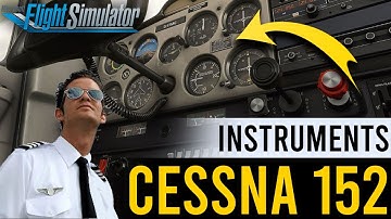 Real Pilot Shows the REALISTIC WAY to use the Flight Instruments in MSFS - Cessna 152 - Part 3