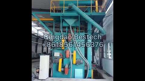 Hanger hook shot blasting machine/wheelblasting /wheel Abrasive