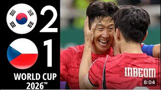 South Korea vs Czechia - Czech Republic 2-1Highlights • 