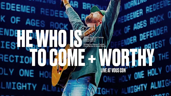 Cody Carnes - He Who Is To Come + Worthy (Live at Vous Con)