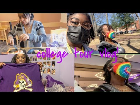 ECU orientation 2021 | campus tour & vlog