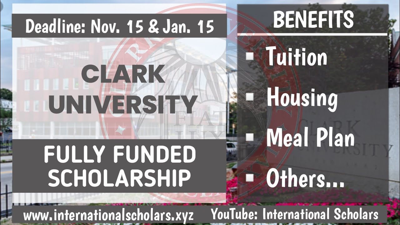How Much Is The Hope Scholarship Clark Atlanta University Study in USA 2023: Clark university scholarship application guide - YouTube