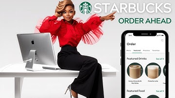 Starbucks Mobile App Tutorial - Customize your drink and order ahead