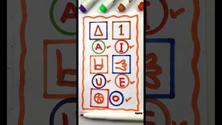 Learn letters with pictures #art #shorts #shortvideo #education #reels