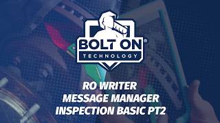 Inspection Basics Part 2: R.O. Writer - Mobile Manager Pro