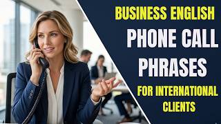 Business English Phone Call Phrases | How to Talk to International Clients with Confidence