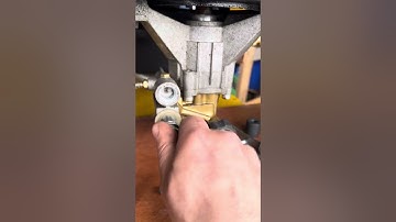 Best and easiest way to remove unloader valve from a pressure washer pump